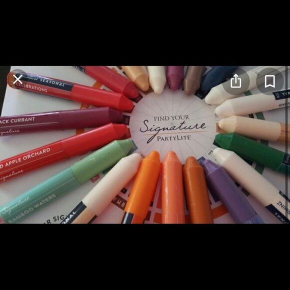 PartyLite Signature Seasonal Scent Sticks full set 30 seasonal & everyday - Picture 2 of 7